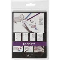 Creativ Company Vellen krimpfolie met motieven zeemeermin, 4st. - thumbnail