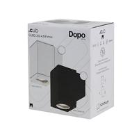 Franssen Vierkante downlighterFinmotion zwart - 385551-10 - thumbnail