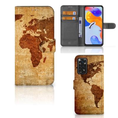 Xiaomi Redmi Note 11 Pro 5G/4G | Flip Cover | Wereldkaart Xiaomi Redmi Note 11 Pro 5G/4G | Flip Cover | Wereldkaart