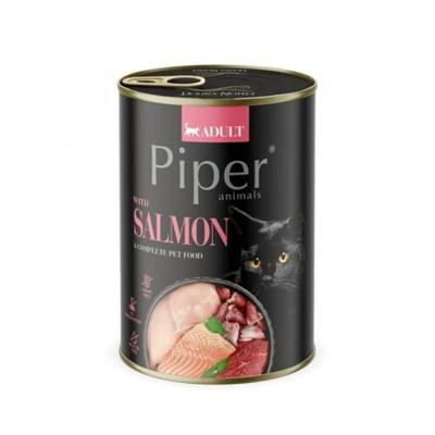Dolina Noteci Kattenvoer Dieren met zalm, vis, 400 g