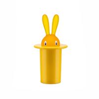 Alessi Magic Bunny Tandenstokerhouder kunststof geel - thumbnail
