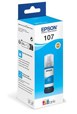 EPSON 107 EcoTank Cyan Ink Bottle