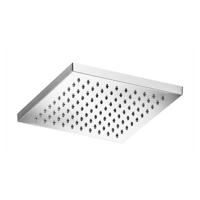 Hoofddouche Hotbath Mate 20x20 cm Opbouw Geborsteld Nikkel - thumbnail