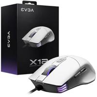 Gamemuis Evga X12 Wit - thumbnail