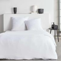 Beddenset - TODAY - Essential - 2 personen - 220 x 240 cm - Wit crêpe-effect - thumbnail