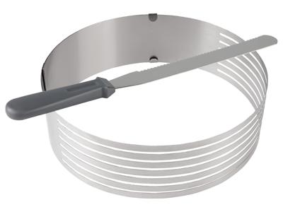 ERNESTO Taartschep/ snijhulp voor taarten (Hulpmiddel voor het snijden van taarten)