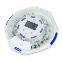 Nedis SmartLife Medicijndispenser | Wi-Fi | 28 Compartimenten | Aantal alarmtijden: 9 alarmtijden per dag | Licht / Piep / Stem | LCD scherm | Wit - - thumbnail