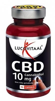 Lucovitaal CBD Cannabidiol 10mg Capsules