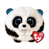 TY Puffies Knuffelbal Panda Bamboo 10 cm - thumbnail