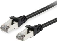 Equip 605598 RJ45 Netwerkkabel, patchkabel CAT 6 S/FTP 15.00 m Zwart Vergulde steekcontacten 1 stuk(s) - thumbnail