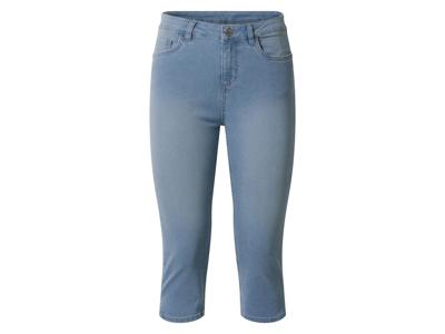 esmara Dames capri jeans - Slim fit (Lichtblauw, 40)