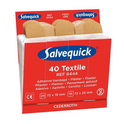 Pleister salvequick navulling textiel 6444 Pleister salvequick navulling textiel 6444