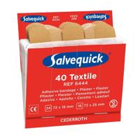 Pleister salvequick navulling textiel 6444 - thumbnail