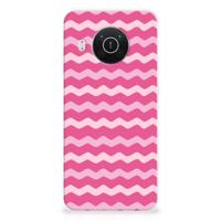 Nokia X10 | X20 | TPU bumper | Waves Pink - thumbnail
