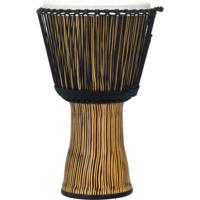Pearl PBJVR-14/698 Rope Tuned djembe Zebra Grass 14 inch - thumbnail