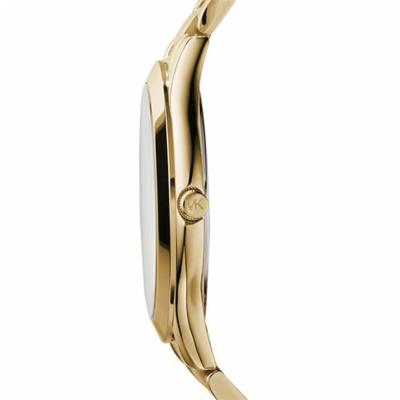 Michael Kors horloge MK3179 Slim Runway Goud Michael Kors horloge MK3179 Slim Runway Goud