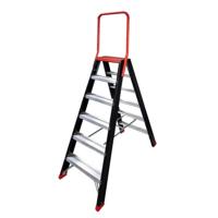 Altrex dubbel oploopbare trap - Taurus - TDO 6 - max. werkhoogte 3,40 m - 2 x 6 treden - thumbnail