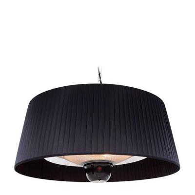 Artix 1800 watt hangende terrasverwarmer zwart Artix 1800 watt hangende terrasverwarmer zwart