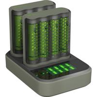 GP Batterijlader USB 2H met 4x2600mA AA batterij + 2xDock - 3503093 - thumbnail