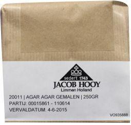 Jacob Hooy Agar agar gemalen 250 Gram