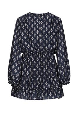 NoBell winter jurk meisjes - navy blauw - Mayal