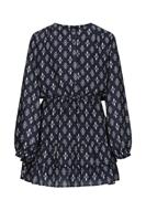 NoBell winter jurk meisjes - navy blauw - Mayal - thumbnail