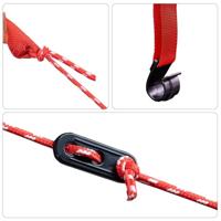 VidaXL Toilettent waterdicht oranje - thumbnail