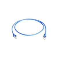 Telegärtner 100008265 RJ45 Netwerkkabel, patchkabel CAT 6A S/FTP 2.00 m Blauw Vlambestendig, Snagless, Pair afscherming, Afgeschermd (dubbel), Halogeenvrij, UL - thumbnail