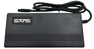 Sans acculader 48 volt max 54,6 volt 3amp e-bike / fatbike 3-pin incl.netsnoer