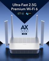 Router CUDY WR3000H Wi-Fi 6, 2,4GHz/5GHz, Multi - thumbnail