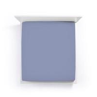 Bella Donna Bella Donna Jersey La Piccola Duo 2 Splittopperhoeslaken 140x210-220 cm blauwgrijs-0209 - thumbnail