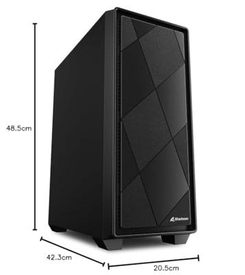 ATX Semi-toren BehuizingSharkoon VS8 Zwart