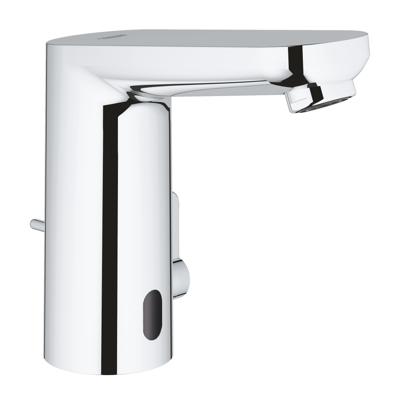 GROHE Eurosmart Cosmopolitan E waterbesparende elektronische wastafelkraan met infrarood met menging met trekwaste met batterij 6V chroom 36331001 GROHE Eurosmart Cosmopolitan E waterbesparende elektronische wastafelkraan met infrarood met menging met trekwaste met batterij 6V chroom 36331001