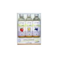 Glijmiddel Nature Body Vanilla 3 x 75 ml Aardbei Blauwe Bessen - thumbnail