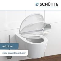 Schutte Duroplast High Gloss WC-bril WATER LILY met soft-close en quick-release
 82582 - thumbnail