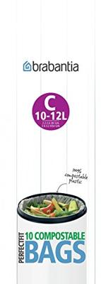 Brabantia afvalzak composteerbaar 10-12 liter (C) 10 stuks - thumbnail