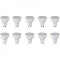LED Spot GU10 Fitting 10-Pack - 8W Koud Wit 6400K - thumbnail