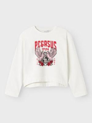 Name it zomer sweater meisjes - wit - Nkfrositta