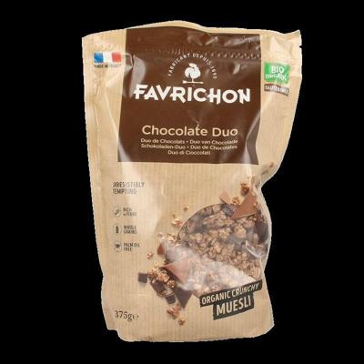 Favrichon Chocolade duo crunchy muesli 375 Gram