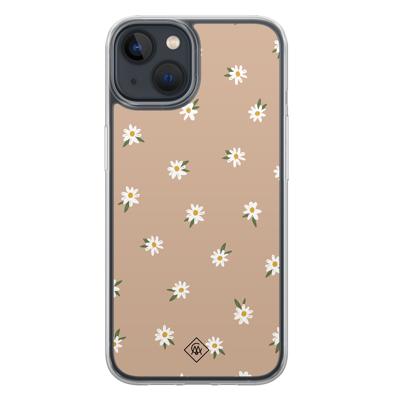 iPhone 13 mini hybride hoesje - Sweet daisies
