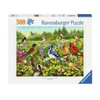 Ravensburger Legpuzzel vogels in de wei, 1000st. - thumbnail