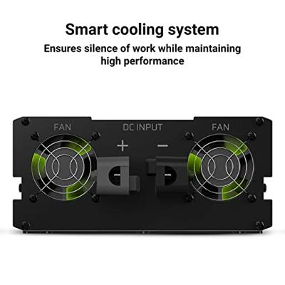 Green Cell INV21 netvoeding & inverter Auto 6000 W Zwart