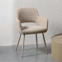 WOOOD Eetkamerstoel 'Jenny' Geweven, kleur Naturel - thumbnail