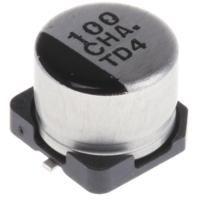 Panasonic Elektrolytische condensator SMD 100 µF 16 V 20 % (Ø) 6.3 mm 1 stuk(s) - thumbnail