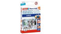 tesa POWERSTRIPS® Large Dubbelzijdig plakband Wit Inhoud: 10 stuk(s) - thumbnail