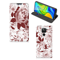 Bookcase Xiaomi Redmi Note 9 Watercolor Flowers - thumbnail