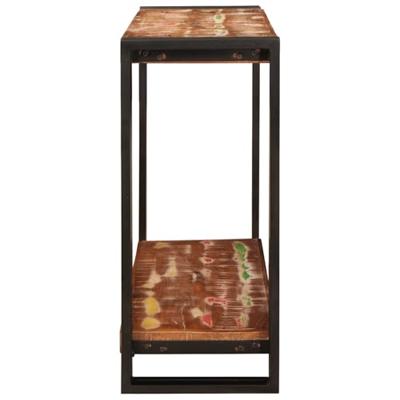 Wandtafels Multikleur 90 x 33 x 75 cm massief gerecycled hout Wandtafels Multikleur 90 x 33 x 75 cm massief gerecycled hout