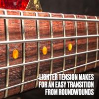 Dunlop DBFS40120S Flatwound Short Scale 40-120 voor 5-snarige basgitaar - thumbnail