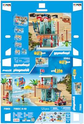 PLAYMOBIL My Life reddingstoren met strandbuggy 71903