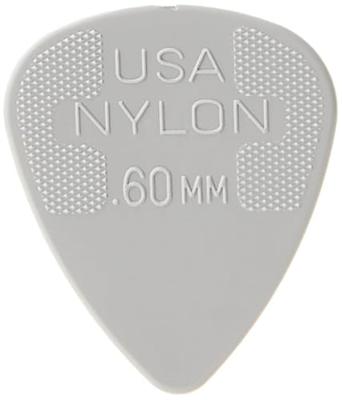 Dunlop Nylon Standard 0.60mm 12-pack plectrumset lichtgrijs - thumbnail